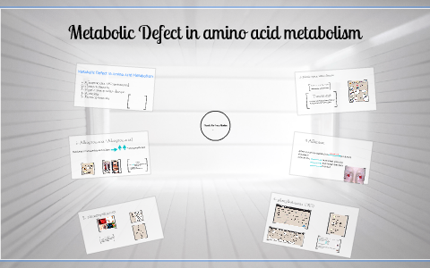 METABOLIC DEFECTS IN AMINO ACID METABOLISM by ibrahem youssef on Prezi