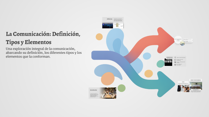 La Comunicación: Definición, Tipos y Elementos by Fabiana Ramos on Prezi