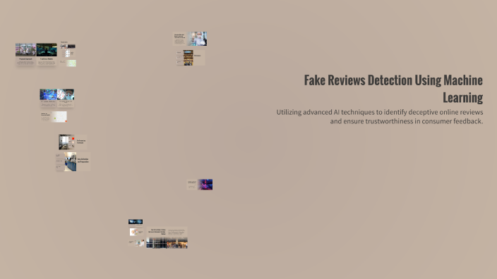 Fake Reviews Detection Using Machine Learning by Rania Elqadi on Prezi