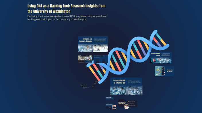 Using DNA as a Hacking Tool: Research Insights from the University of ...