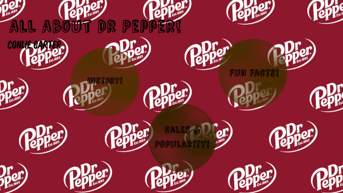 Dr. Pepper Presentation by Conlie Carter on Prezi