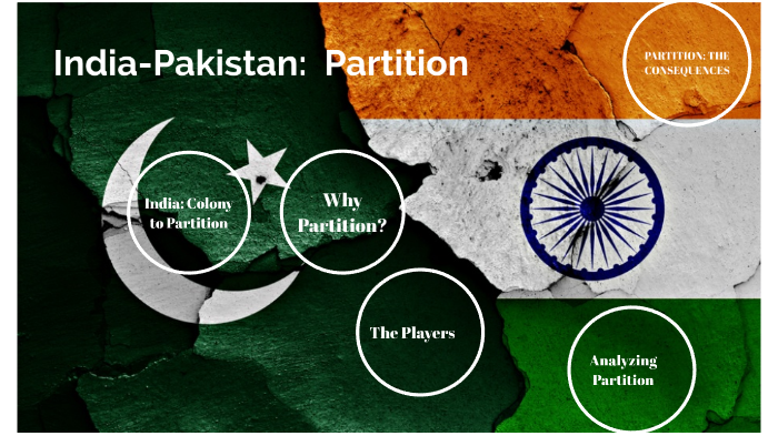essay on partition of india and pakistan