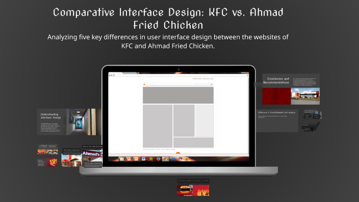 Comparative Interface Design: KFC vs. Ahmad Fried Chicken by Muhammad ...