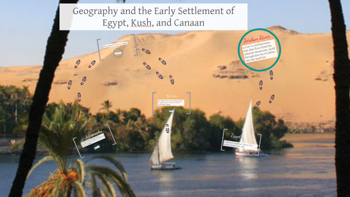 Geography And The Early Settlement Of Egypt, Kush, And Canaan By ...