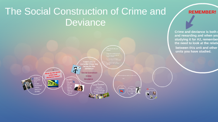 Social Construction Of Crime Essay