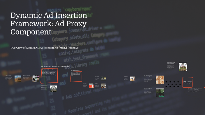 Dynamic Ad Insertion Framework: Ad Proxy Component by Jozef sako on Prezi