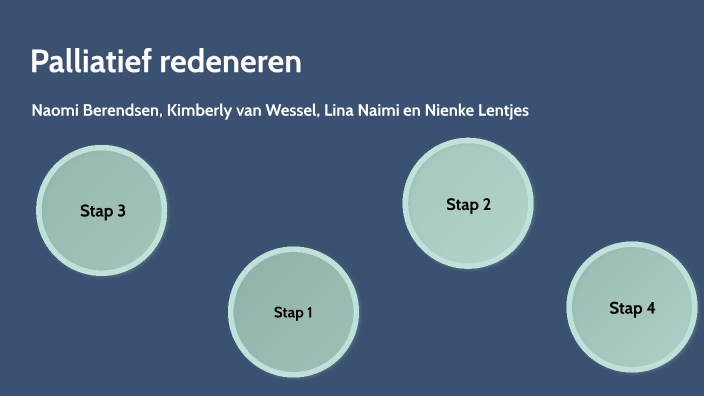 Palliatief Redeneren By Nienke Lentjes On Prezi