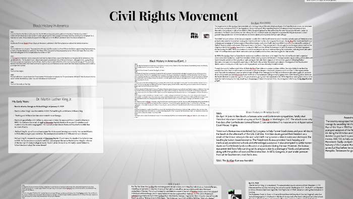 Civil Rights Movement by Marissa Samborn on Prezi
