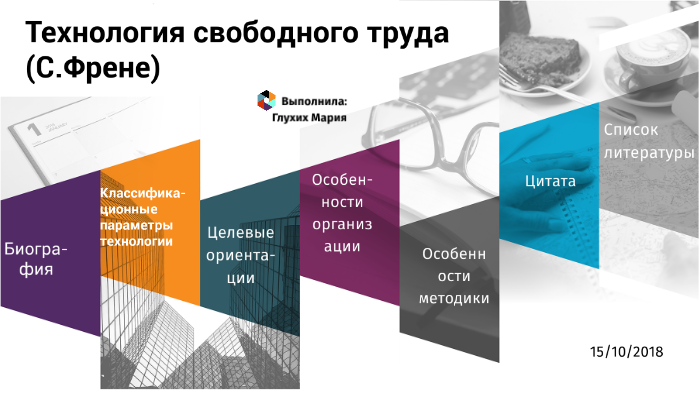 Технология свободного труда с френе презентация