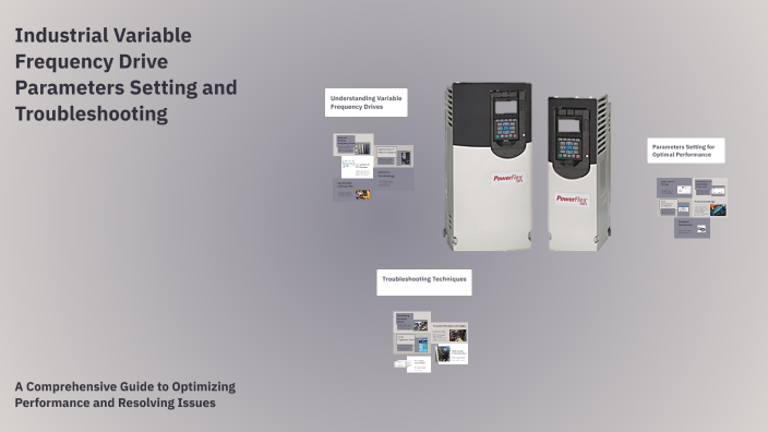 Industrial Variable Frequency Drive Parameters Setting and ...