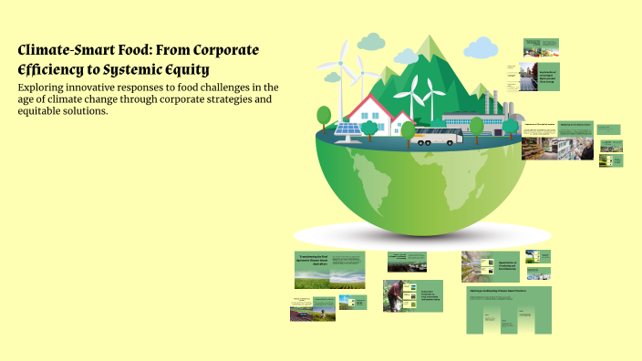 Climate-Smart Food: From Corporate Efficiency to Systemic Equity by ...