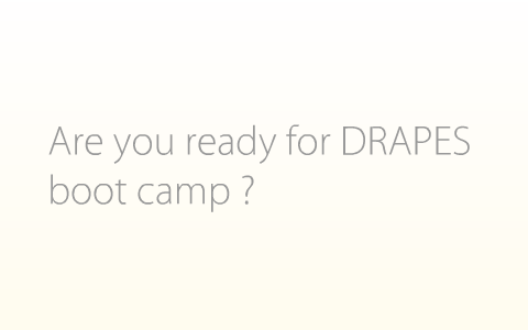 D R A P E S Boot Camp By Meighan Osmun On Prezi