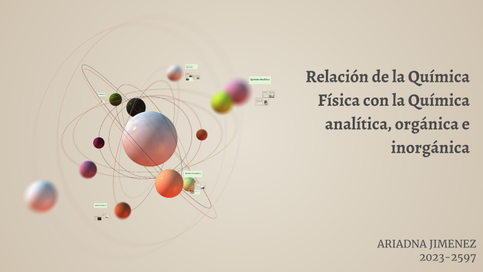 Relación de la Química Física con Otras Disciplinas by Ariadna Jimenez