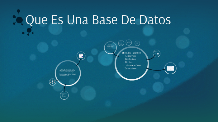 Que Es Una Base De Datos by Diana Marcela Chico on Prezi