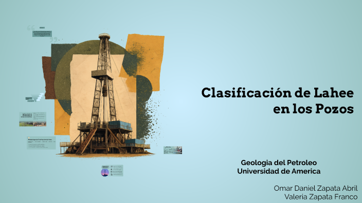 Lahee Rice Clasificación de Lahee en los Pozos Petroleros: Enfoque en Colombia by ...