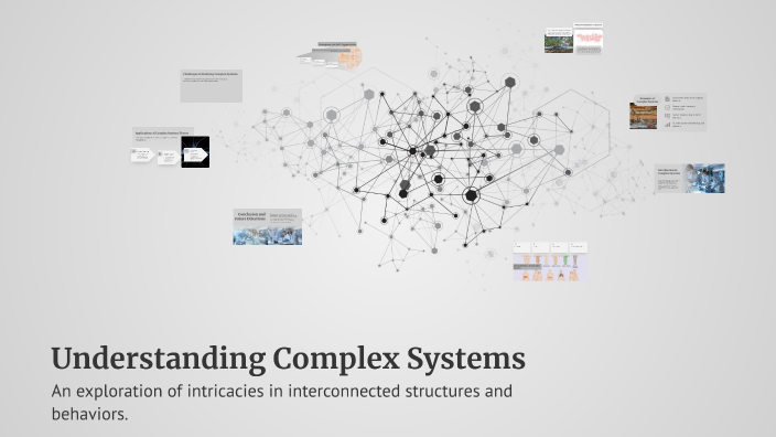 Understanding Complex Systems by Josh B on Prezi