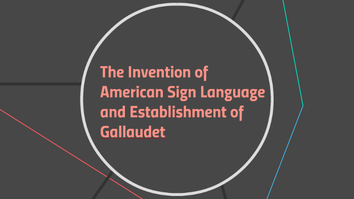 The Invention of American Sign Language and Establishment of by Elisa ...
