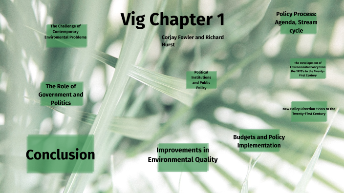 Vig Chapter 1 by Corjay Fowler on Prezi