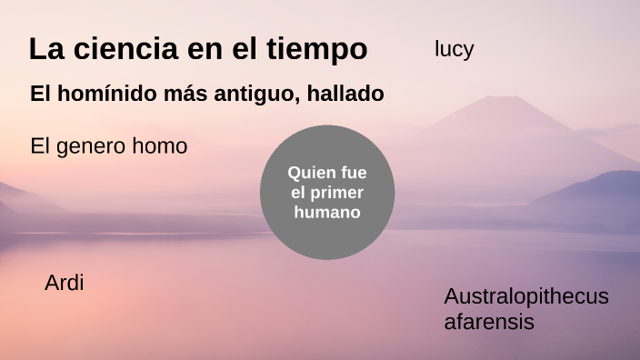La ciencia en el tiempo by Daniel Martinez on Prezi