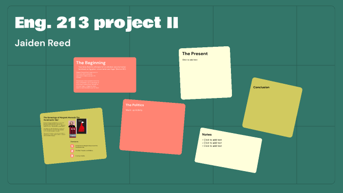 Eng. 213 project II by Jaiden Reed on Prezi