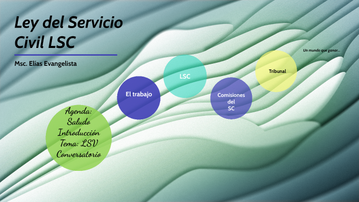 Ley Del Servicio Civil By Antônio Flores On Prezi