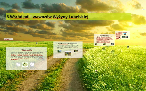 3.Wśród pól i wawozów Wyżyny Lubelskiej by Masia No nie wiem on Prezi