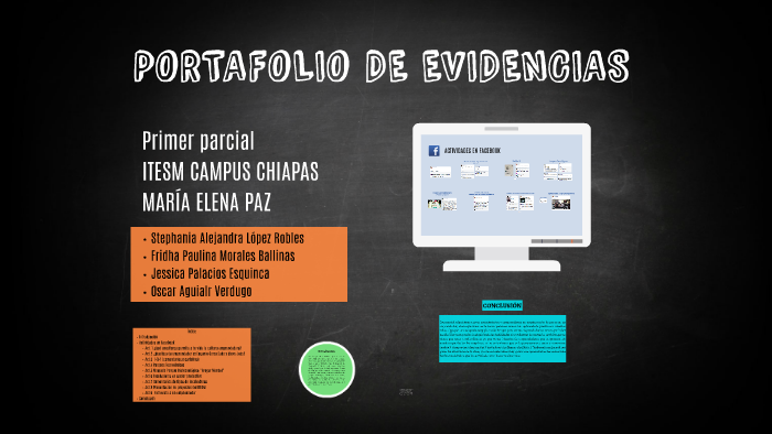 PORTAFOLIO DE EVIDENCIAS by Stephania López on Prezi