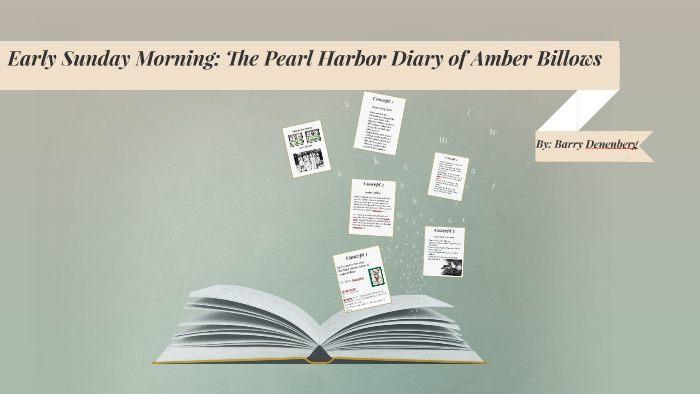 Early Sunday Morning The Pearl Harbor Diary Of Amber Billow By Daniela Canales