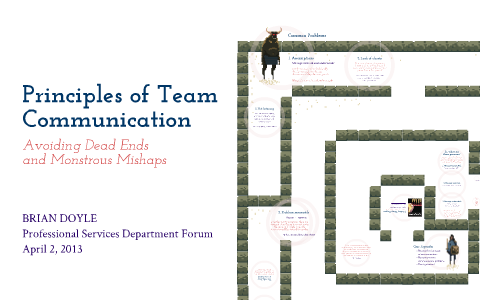 Principles of Team Communication by Brian Doyle on Prezi