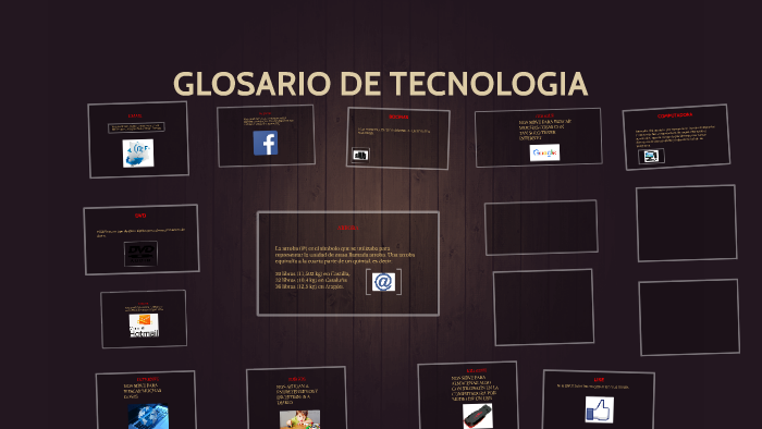 GLOSARIO DE TECNOLOGIA By Erick Osuna On Prezi