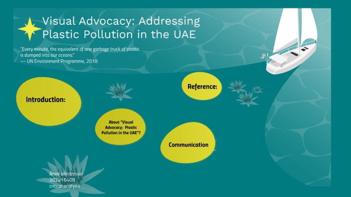 Visual Advocacy: Addressing Plastic Pollution in the UAE by amal ...