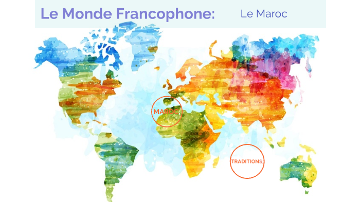 Le Monde Francophone By Coco Ching