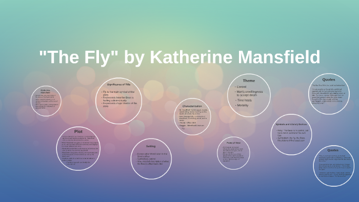 The Fly By Katherine Mansfield By Bridget Corcoran