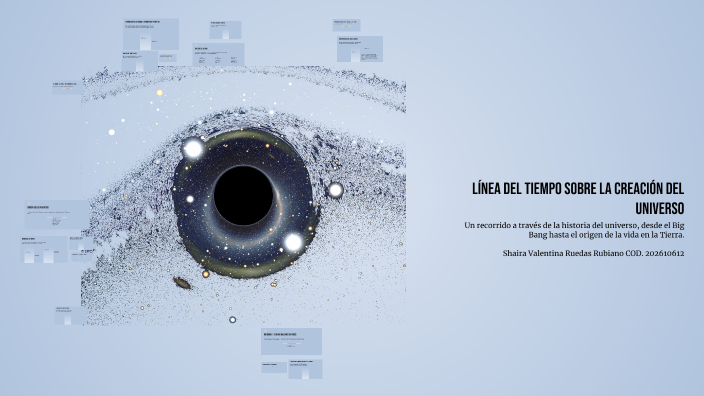 Línea del Tiempo sobre la Creación del Universo by s v on Prezi