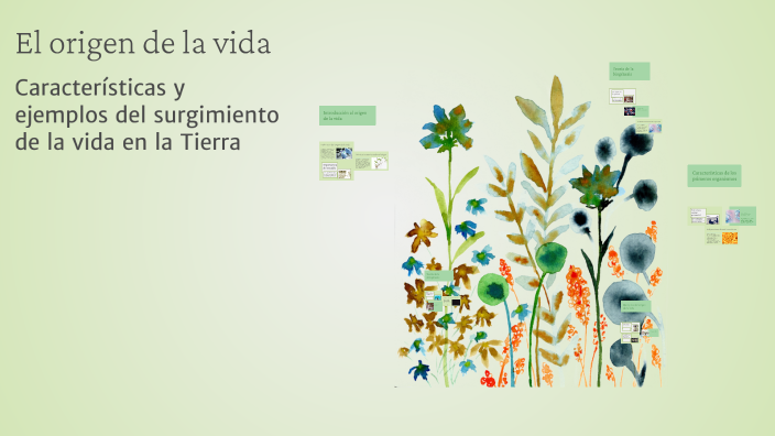 El origen de la vida by Esteban Jimenez on Prezi