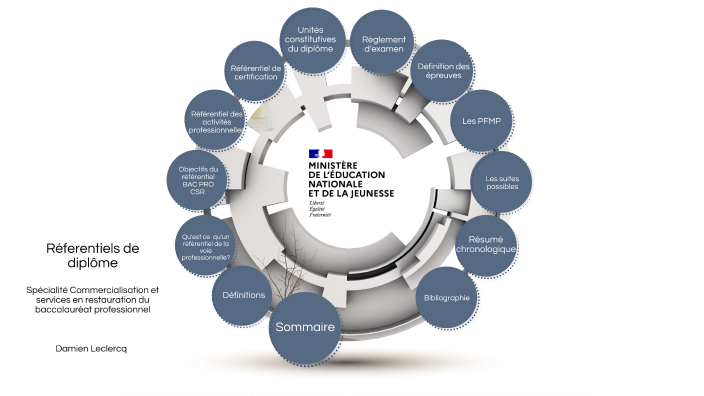 référentiels BAC PRO CSR by Damien Leclercq on Prezi