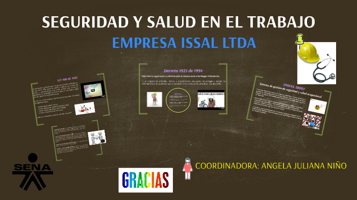 SEGURIDAD Y SALUD EN EL TRABAJO by Angela Contreras on Prezi