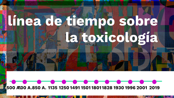 Linea de tiempo Toxicología by Deimer Isaac Nuñez Arias on Prezi