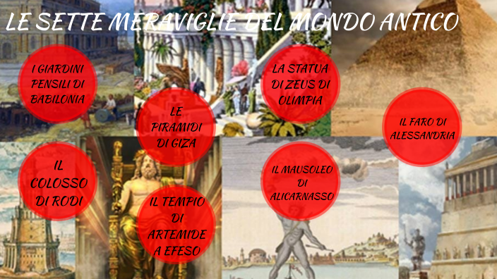 LE SETTE MERAVIGLIE DEL MONDO ANTICO by Antonio Romano on Prezi