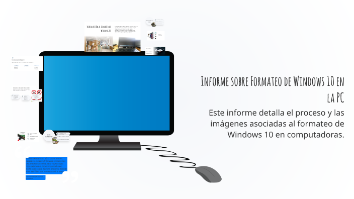 Informe sobre Formateo de Windows 10 en la PC by willian xtlv on Prezi