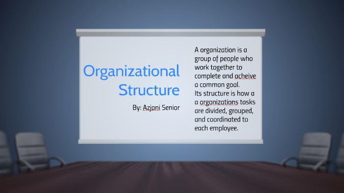 Organizational Structure by aj senior on Prezi