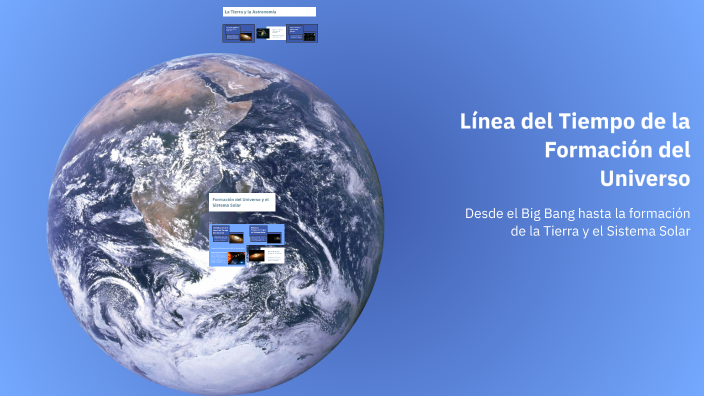 Línea del Tiempo de la Formación del Universo by jajaj aaiaiaia on Prezi