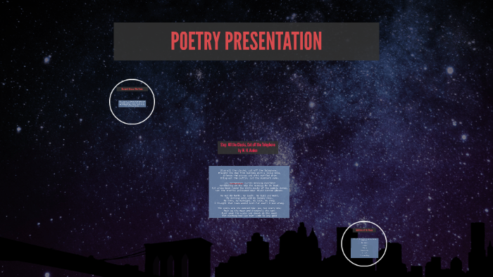 Poetry Presentation by Luis Martinez on Prezi