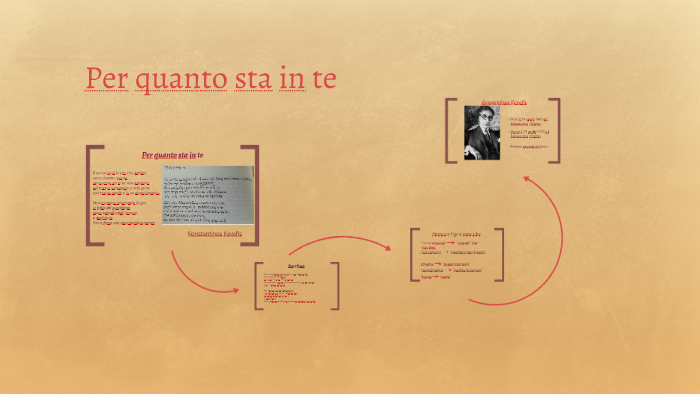 Per Quanto Sta In Te Parafrasi