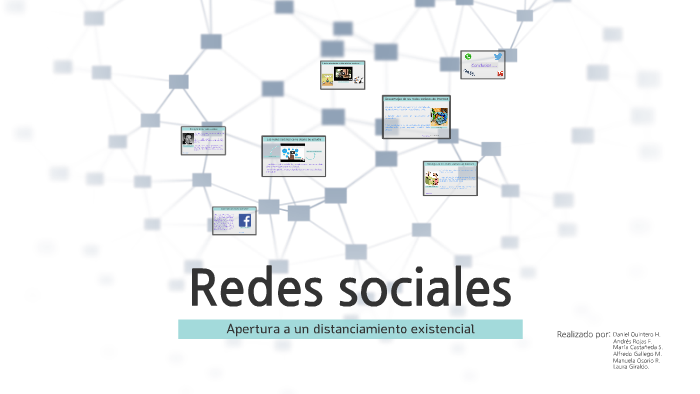 Redes sociales by Daniel Quintero Hurtado on Prezi