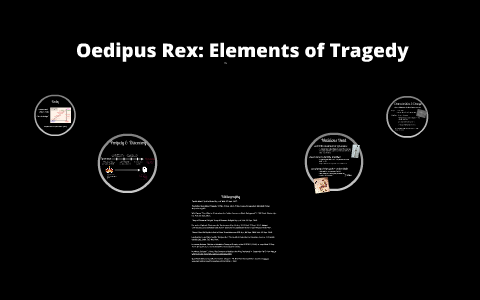 Реферат: Oedipus Rex And 3 Tenets Of Tragedy