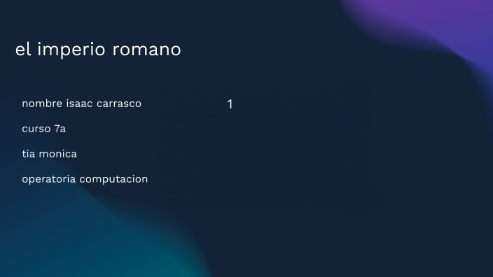 el imperio romano by ISAAC CARRASCO SOTO on Prezi