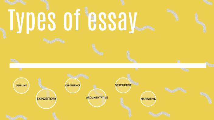 different types of essays prezi