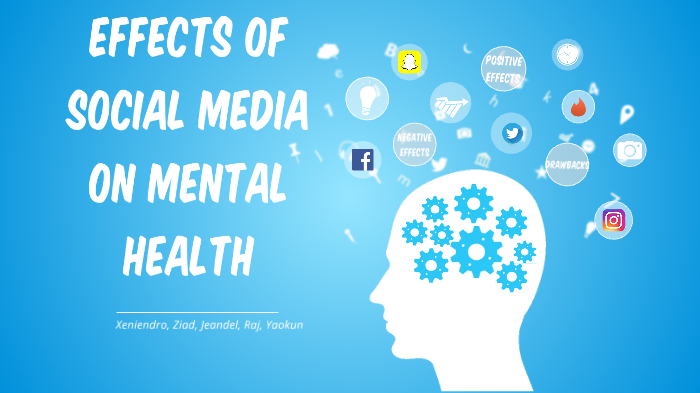 presentation on impact of social media on mental health