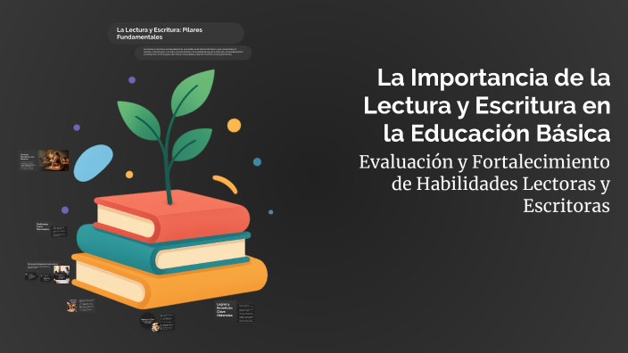La Importancia de la Lectura y Escritura en la Educación Básica by ...